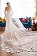 Martin Thornburg MT5102 Dani Fit-And-Flare Plunging Neck Wedding Dress
