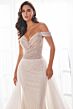 Martin Thornburg MT5107 Jaelyn Scallop Hem Fit-And-Flare Wedding Gown