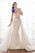 Martin Thornburg MT5107 Jaelyn Scallop Hem Fit-And-Flare Wedding Gown