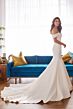 Martin Thornburg MT5109 Kailey Off-The-Shoulder Trumpet Wedding Gown