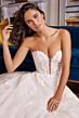 Martin Thornburg MT5110 Aamira Gauntlet Sleeve Tulle Wedding Gown