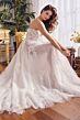 Martin Thornburg MT5111 Mandolin Bishop Sleeve Strapless Bridal Dress