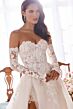 Martin Thornburg MT5114 Kaavia Sweetheart Neck High Slit Bridal Dress