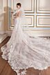 Martin Thornburg MT5118 Lamaria Mandarin Collar Cutout Bridal Dress