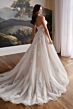 Martin Thornburg MT8105 Romilly Beaded Applique Strapless Wedding Gown