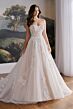 Martin Thornburg MT8105 Romilly Beaded Applique Strapless Wedding Gown