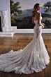 Martin Thornburg MT8107 Allegra Strappy Back Mermaid Lace Bridal Dress
