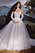 Martin Thornburg MT8108 Hadley Gauntlet Sleeve Strapless Bridal Dress