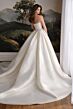 Martin Thornburg MT8109MKD Murphy Cowl Neck Back Button Bridal Dress