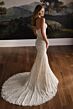 Martin Thornburg MT8110 Merryn Beaded Plunging Neck Bridal Dress