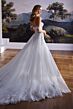 Martin Thornburg MT8111 Alastair Side Slit Plunging Neck Bridal Gown