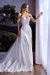 Martin Thornburg MT8111 Alastair Side Slit Plunging Neck Bridal Gown