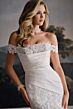 Martin Thornburg MT8115 Kaira Pleated Bodice Trumpet Bridal Gown