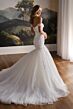 Martin Thornburg MT8115 Kaira Pleated Bodice Trumpet Bridal Gown