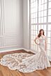 Martin Thornburg MTL12255 Dalilia Castillion Train V-Neck Wedding Gown