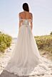 Martin Thornburg MT3208 Bryn Lace Bodice Cold Shoulder Bridal Dress