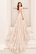 Martin Thornburg MTL405 Arabella Cap Sleeve Plunging Neck Bridal Gown
