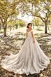 Martin Thornburg MTL9105 Teodora Off The Shoulder Sequin Wedding Dress