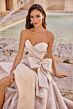 Martin Thornburg MT3221 Aspyn Mikado Drop Waist Wedding Dress