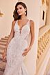 Martin Thornburg MT3225 Cameron Illusion Sides And Back Wedding Gown