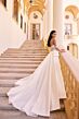 Martin Thornburg MT3236 Layne Illusion Bodice Overskirt Wedding Gown