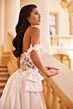 Martin Thornburg MT3236 Layne Illusion Bodice Overskirt Wedding Gown