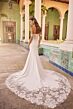 Martin Thornburg MT3239 Tallon Cold-Shoulder Strap Bridal Dress