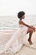 Martin Thornburg MT3240 Palmer V-Back Sheer Bodice Bridal Dress