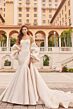 Martin Thornburg MT3242 Sterling Basque Waist Mikado Bridal Gown
