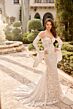 Martin Thornburg MT3245 Reese Scalloped Sweetheart Neck Wedding Dress