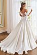 Martin Thornburg MT9107 Carnation Drop Waist Sheer Back Wedding Gown
