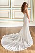 Martin Thornburg MT9109 Orchid Scallop Hem Mermaid Lace Wedding Gown