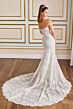 Martin Thornburg MT9113 Tulip Sweetheart Neck Overskirt Bridal Dress
