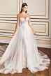 Martin Thornburg MT9113 Tulip Sweetheart Neck Overskirt Bridal Dress