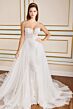 Martin Thornburg MT9113 Tulip Sweetheart Neck Overskirt Bridal Dress