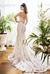 Martin Thornburg MT9114 Marigold Scallop Hem Scoop Neck Bridal Dress