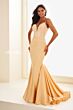 Ellie Wilde EW120012 Cutout Back Embellished Dress