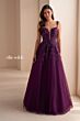 Ellie Wilde EW120014 Basque Waist Corset Bodice Dress