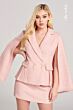 Ellie Wilde EW34204 Hanging Sleeve Notched Collar Dress