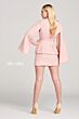 Ellie Wilde EW34204 Hanging Sleeve Notched Collar Dress