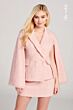 Ellie Wilde EW34204 Hanging Sleeve Notched Collar Dress