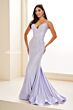 Ellie Wilde EW35002 Lace-Up Back Embellished Dress