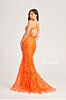 Ellie Wilde EW35007 Strappy Neckline Sequin Dress