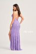 Ellie Wilde EW35023 Lace-Up Back Embellished Dress