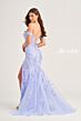 Ellie Wilde EW35082 Sequin Lace Sheer Corset Dress