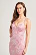 Ellie Wilde EW35083 Double Strap Floral Dress