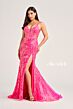 Ellie Wilde EW35201 High Slit Embroidered Dress