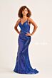 Ellie Wilde EW35202 Open Back Sequin Dress