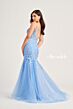 Ellie Wilde EW35227 Open Back Sparkle Dress