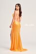 Ellie Wilde EW35234 Cutout Waist Sequin Dress